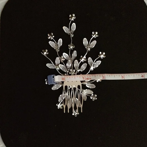 Rhinestone Hair Comb - Picture 6 of 7